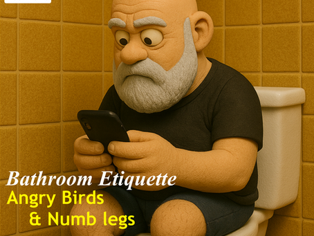 CPAPs & Bathroom Boundaries: The Unfiltered Realities of Getting Older