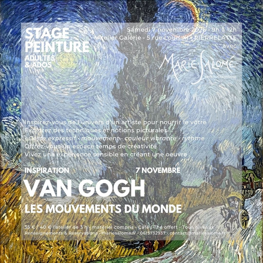 VAN GOGH • 7 novembre