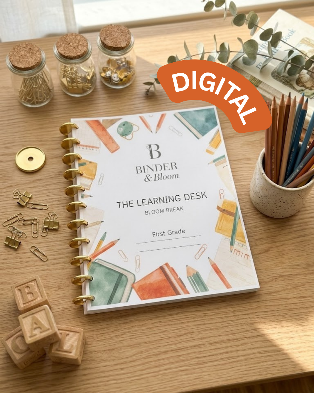 First Grade Bloom Break - Digital