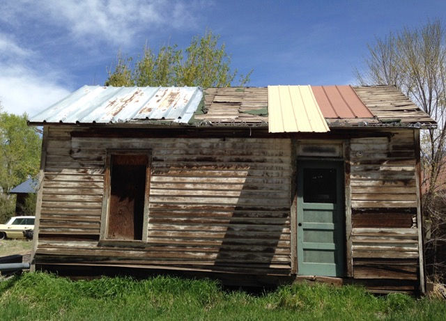 A miner’s house, presumably, from the mid-1800s. It’s still in the middle of town.