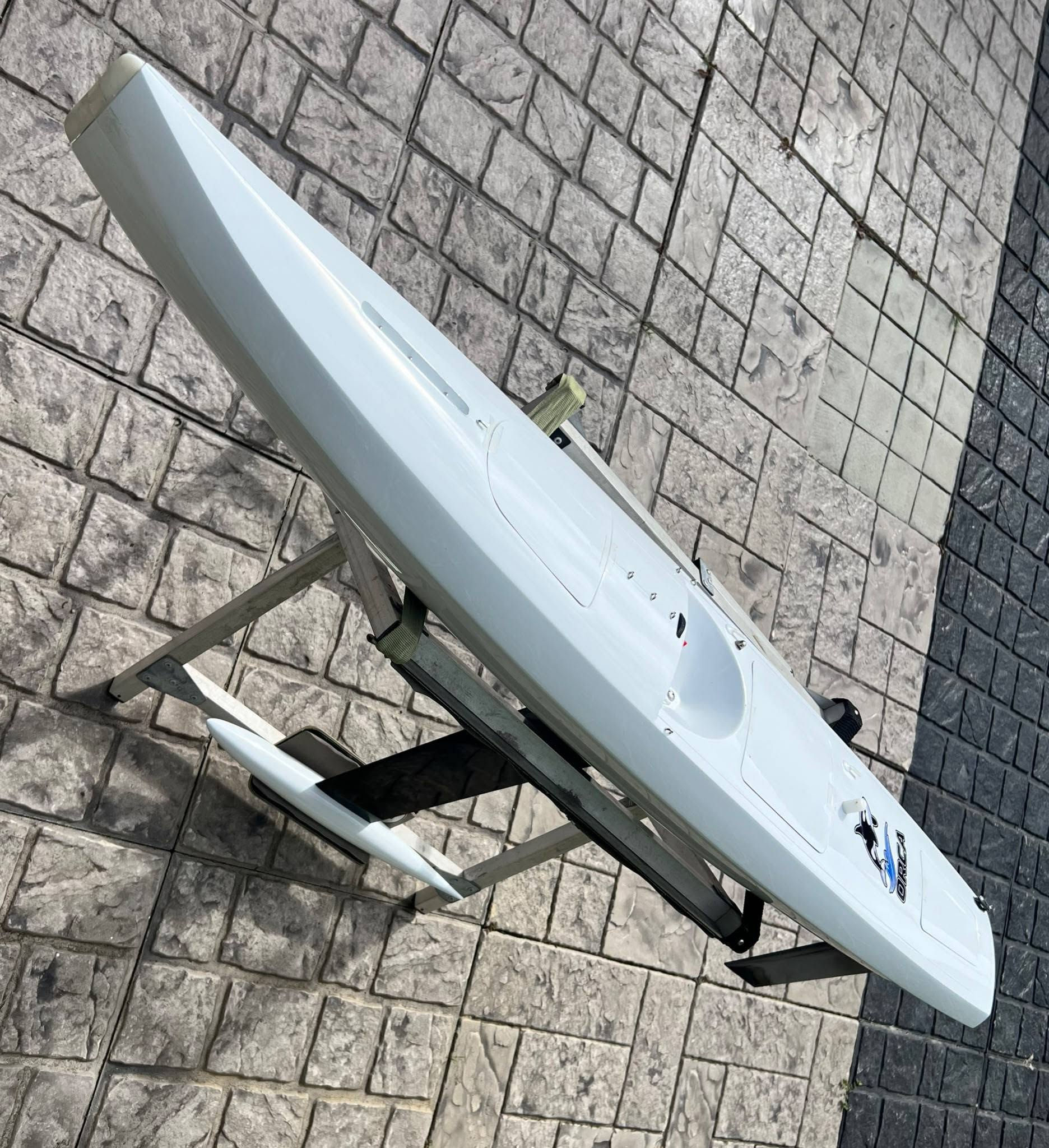 Orca boat + A rig from AA-Parts (No electronics)