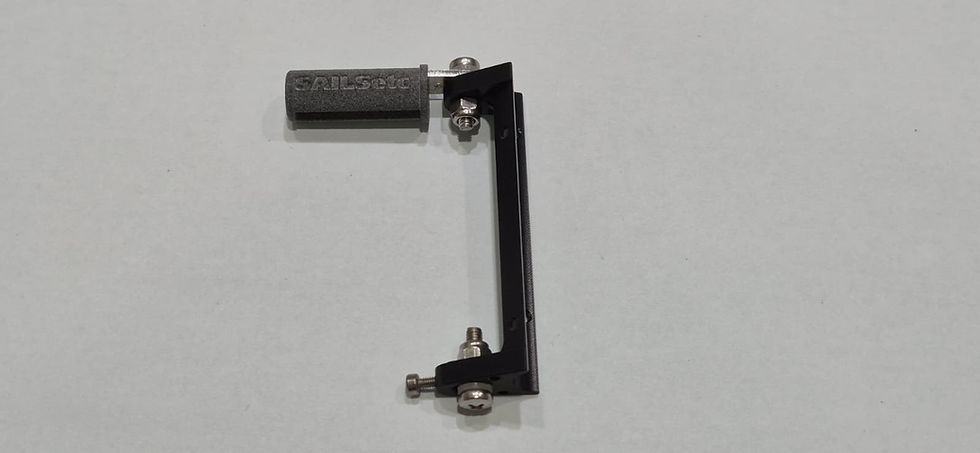 Thumbnail: SAILSetc round main boom to gooseneck attachment