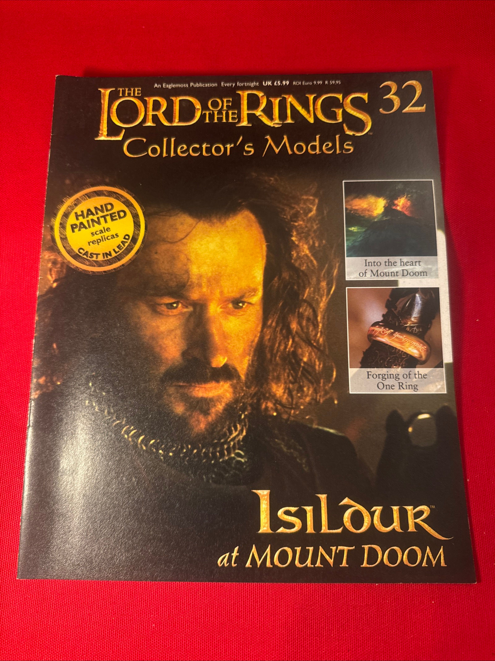 Isildur at mount Doom    MAGAZINE ONLY  Issue 32 