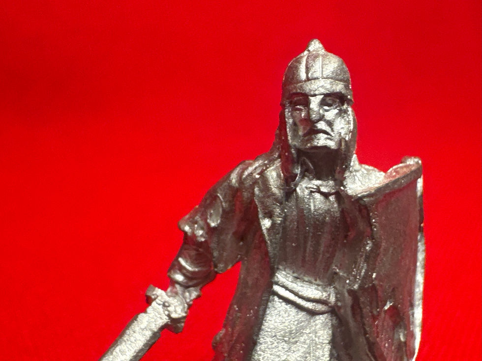 Thumbnail: Army of the dead warrior with sword and shield   Metal    (AO1)
