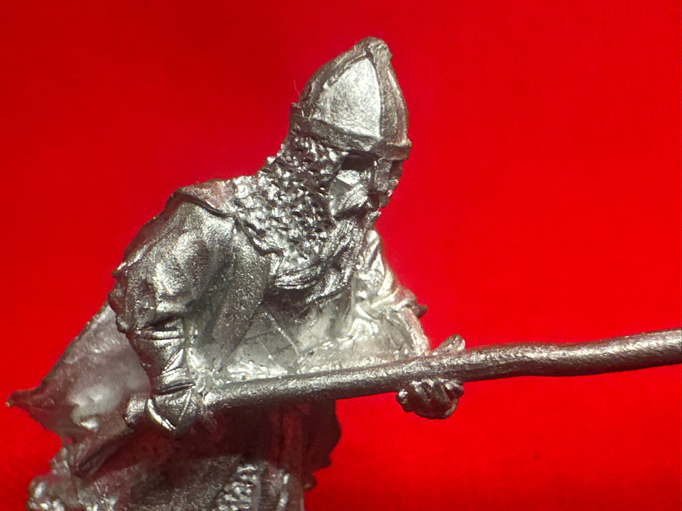 Thumbnail: Army of the dead warrior with spear   Metal  (AO9)