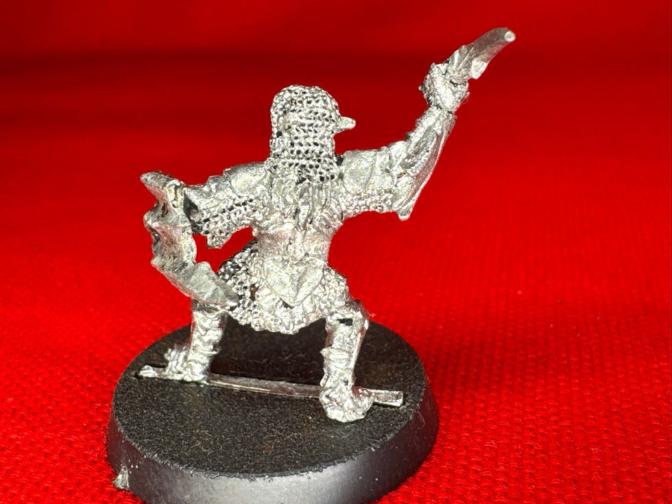 Thumbnail: Moria Goblin warriors with sword and shield   Metal    (MGW1)