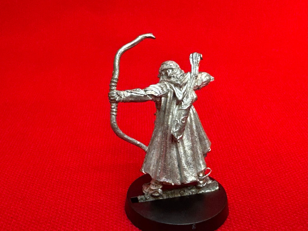 Thumbnail: Galadhrim elves with swords x3   All 3 poses    Metal   (HLD2)