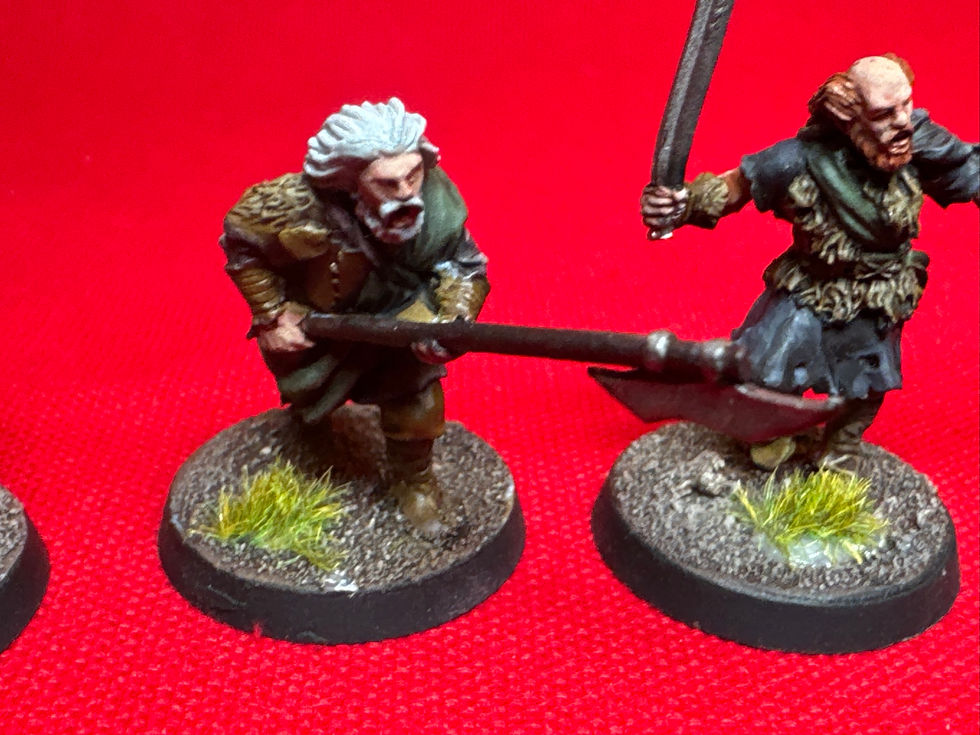 Thumbnail: Wild men of Dunland x4  ProPainted to a high tabletop standard   (WM3 G2)