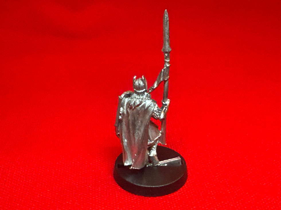 Thumbnail: Numenor spearman with shield    Metal     (NW18)