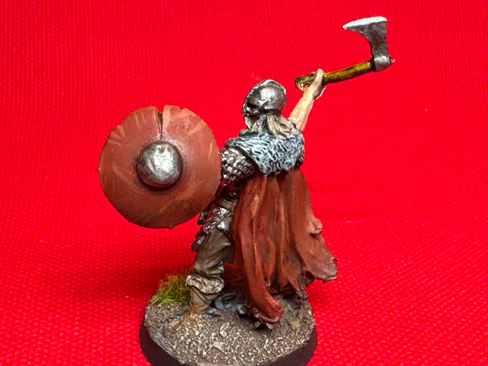Thumbnail: Dunland warrior with axe and shield    Pro painted   (PW9)