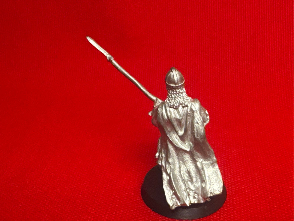 Thumbnail: Army of the dead warrior with spear   Metal   (AO8)