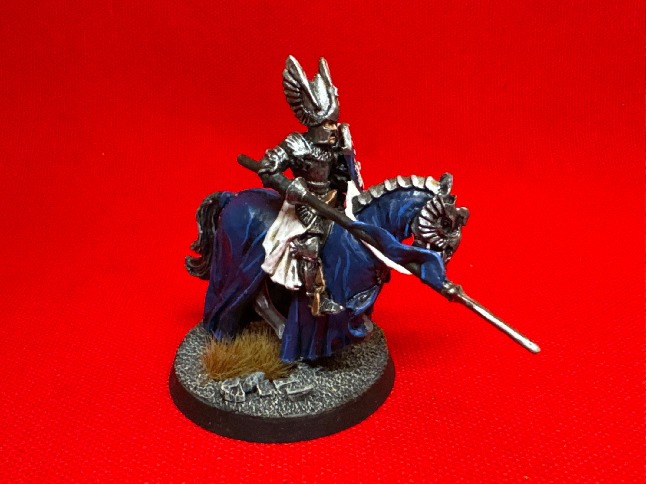 Swan Knight of Dol Amroth.  Metal.   (KM2 BX)