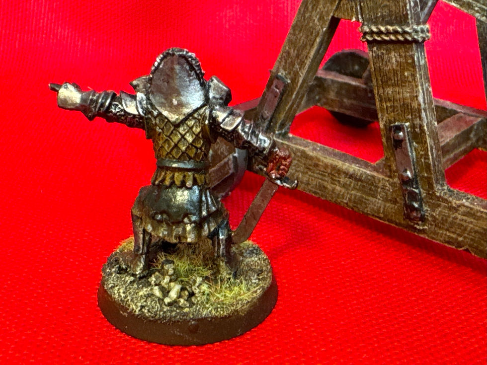 Thumbnail: Mordor war catapult and crew  metal complete  ( MC)