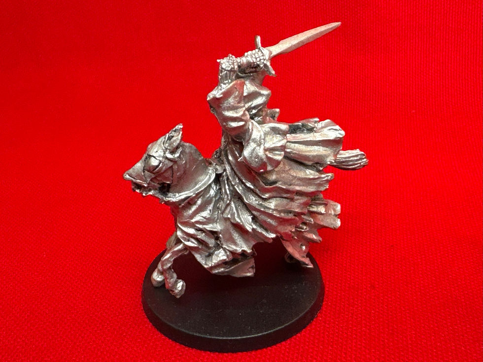 Thumbnail: The dwimmerlaik foot and mounted     Ringraith.   Metal   (DWR BX)