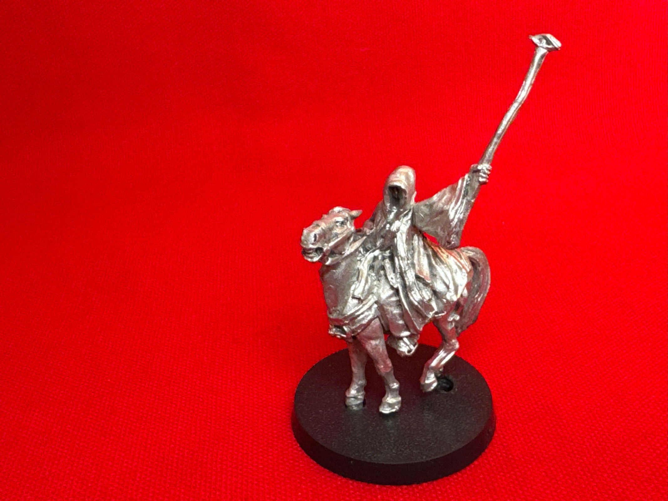 The Undying mounted    Ringraith. one of the 9 Nazgûl   Metal   (UNY BX)