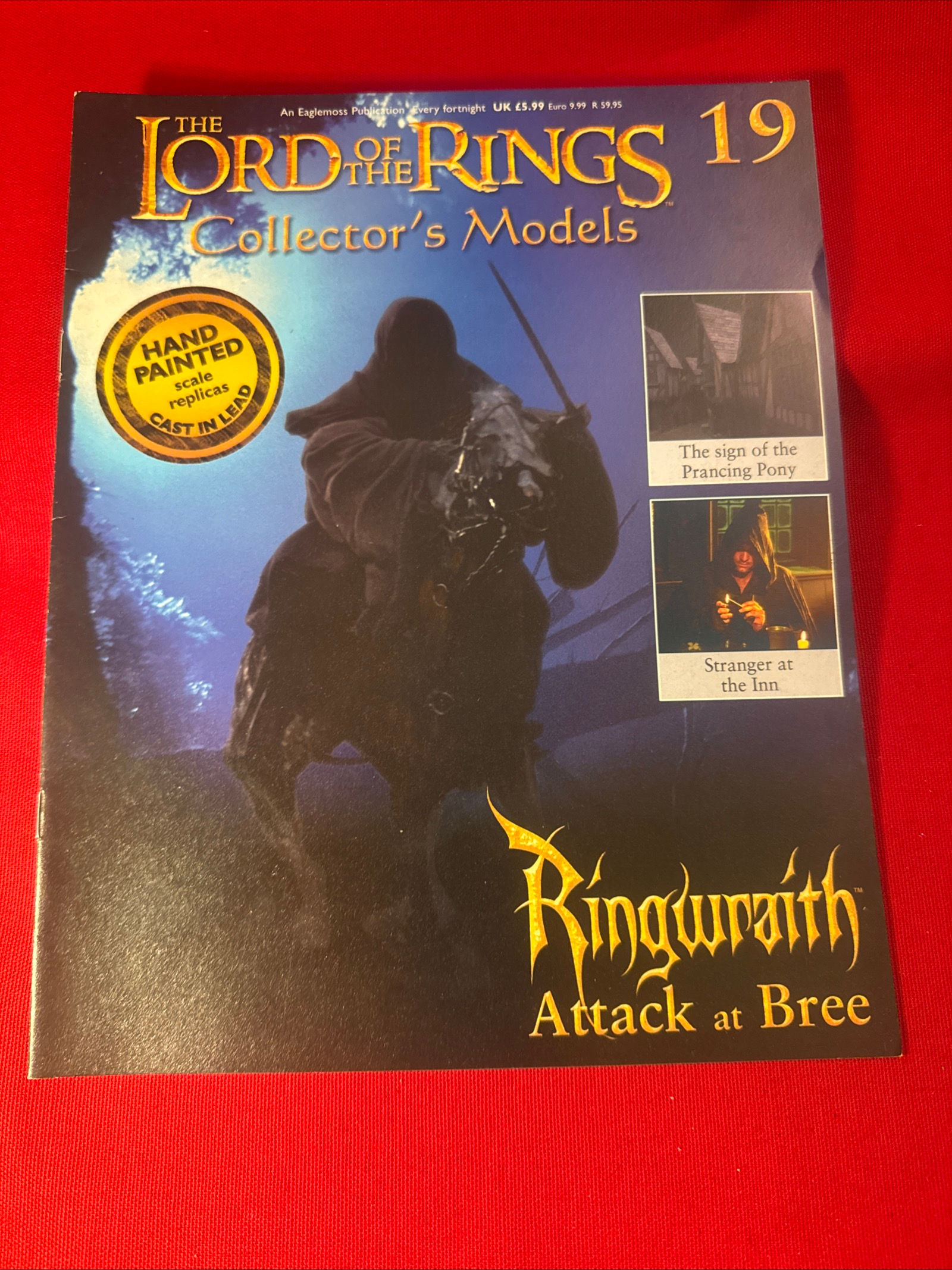 Ringraith attack at Bree    MAGAZINE ONLY  Issue 19  