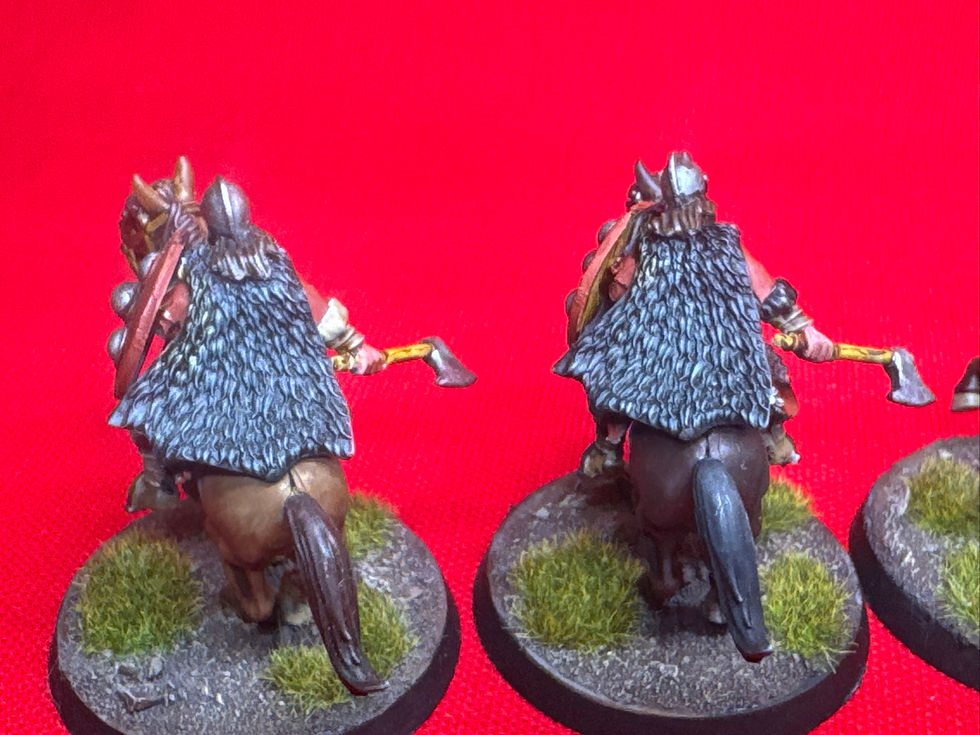 Thumbnail: Dunlending cavalry x 4   ProPainted to a high tabletop standard    (DNC BX)