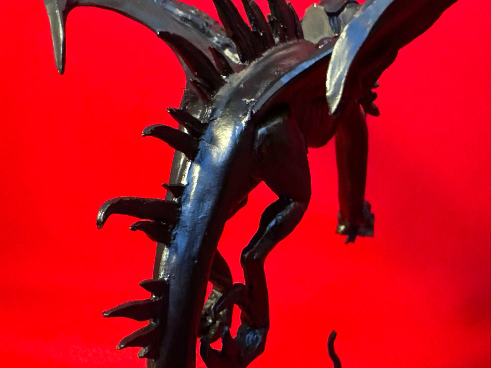 Thumbnail: Ringraith and fell beast and Frodo baggins at Osgiliath      (RRB BX)