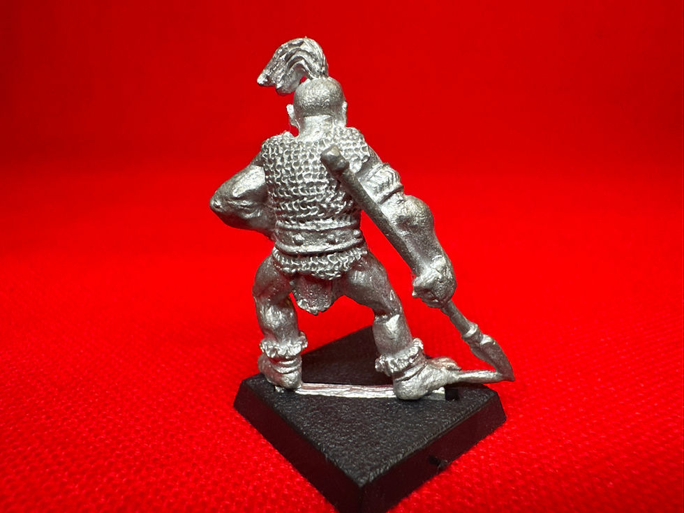 Thumbnail: Norse Barbarian Khan  Metal Miniature  GW 1987  (NBK G2)