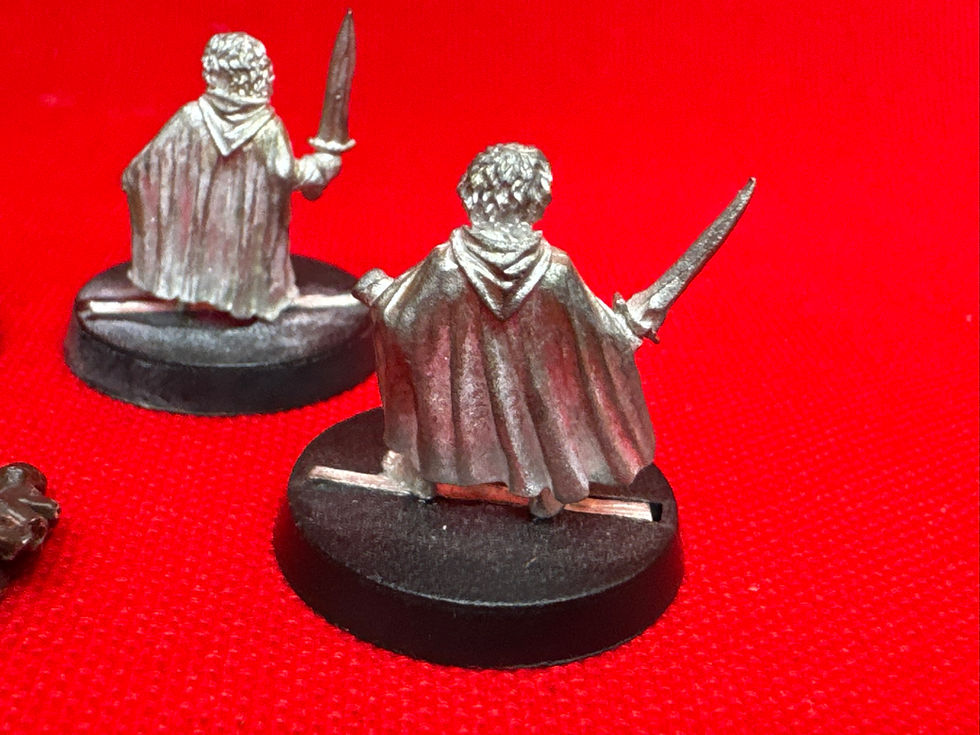 Thumbnail: Frodo, Sam, merry and pippin   Attack at Weathertop versions   (HAW PP)