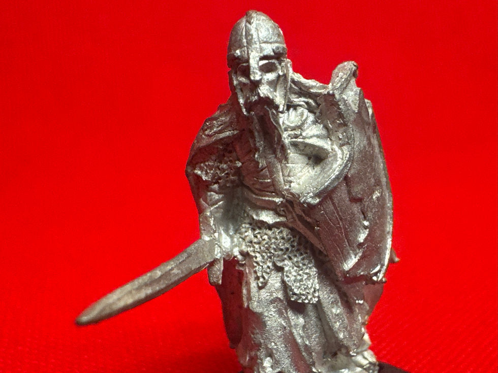 Thumbnail: Army of the dead warrior with sword and shield   Metal   (AO4) 