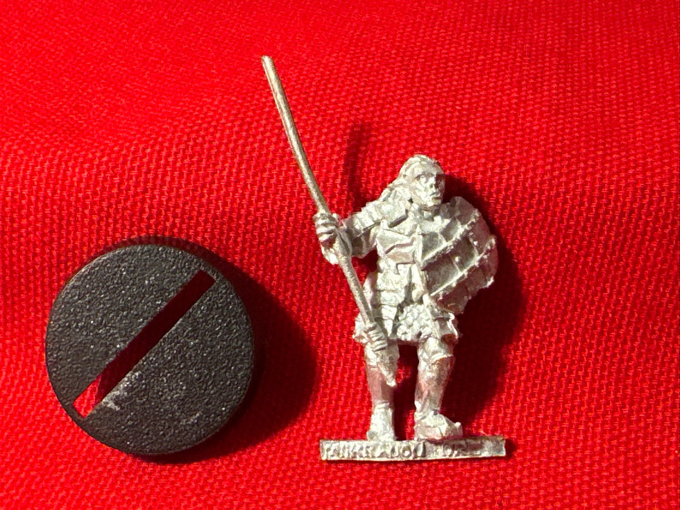 Thumbnail: Morranon orc warrior with spear    Metal   (MO1)