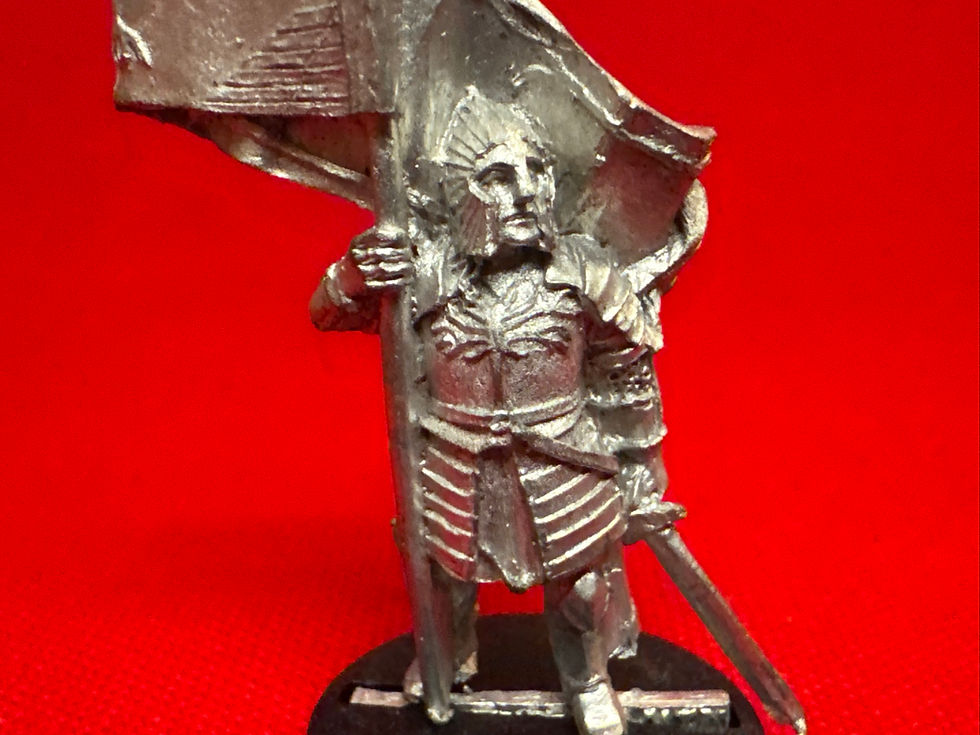 Thumbnail: Gondor banner bearer minas Tirith   Metal   (GBR2)