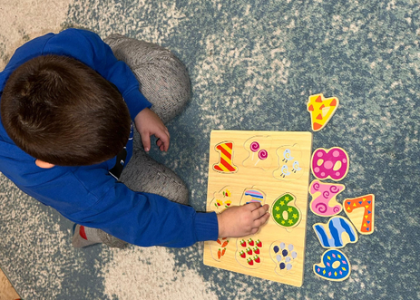 Spielerisches Lernen in der Spielgruppe Rosengarten