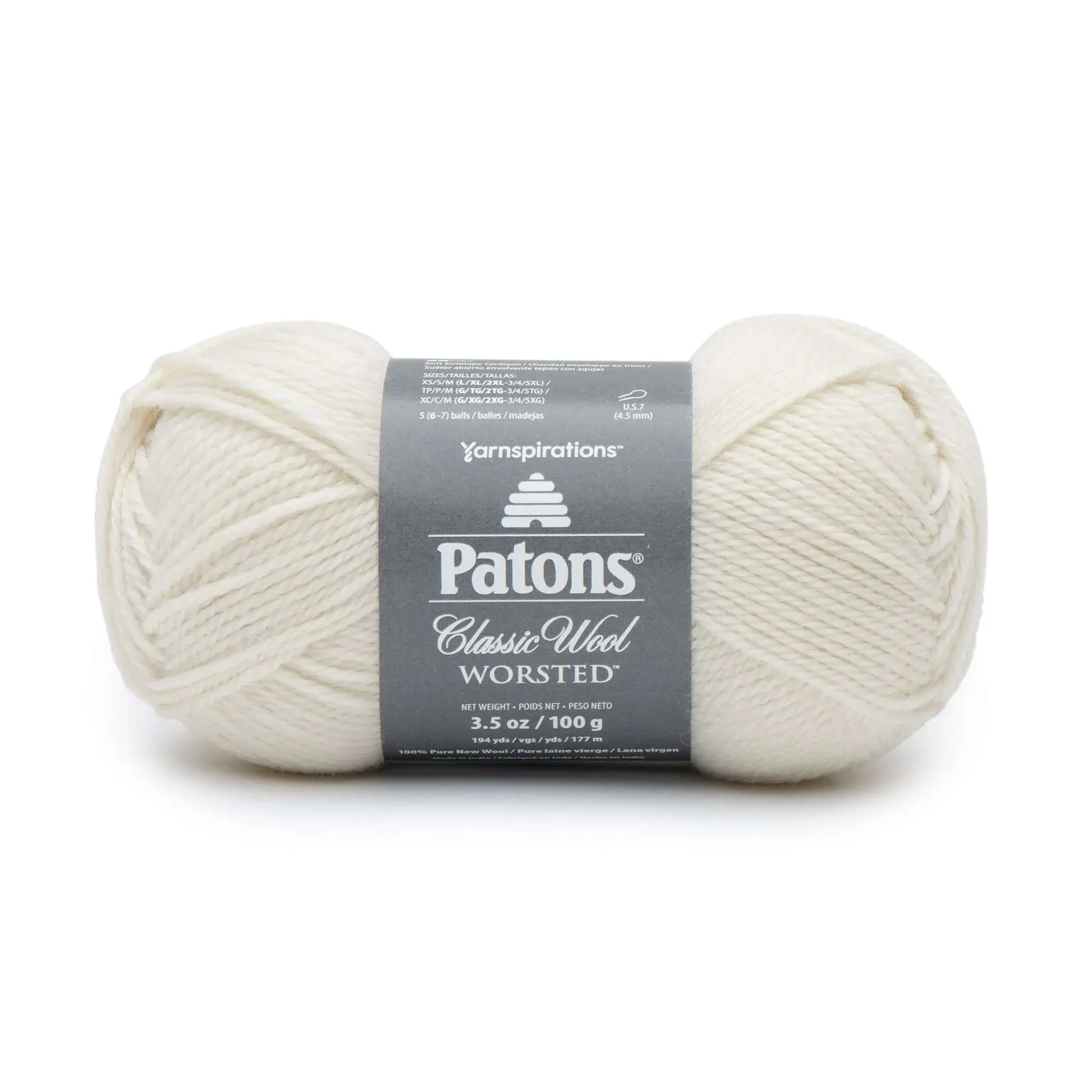 244077 - Patons Classic Wool Worsted (1/7)