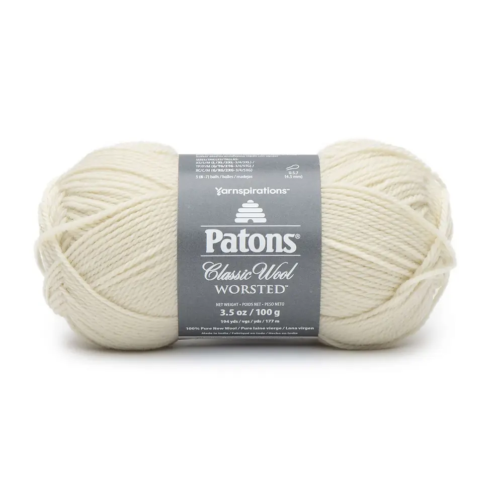 Miniature : 244077 - Patons Classic Wool Worsted (1/7)