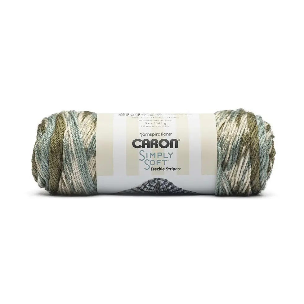 Miniature : 291075 - Caron Simply Soft - Freckle Stripes