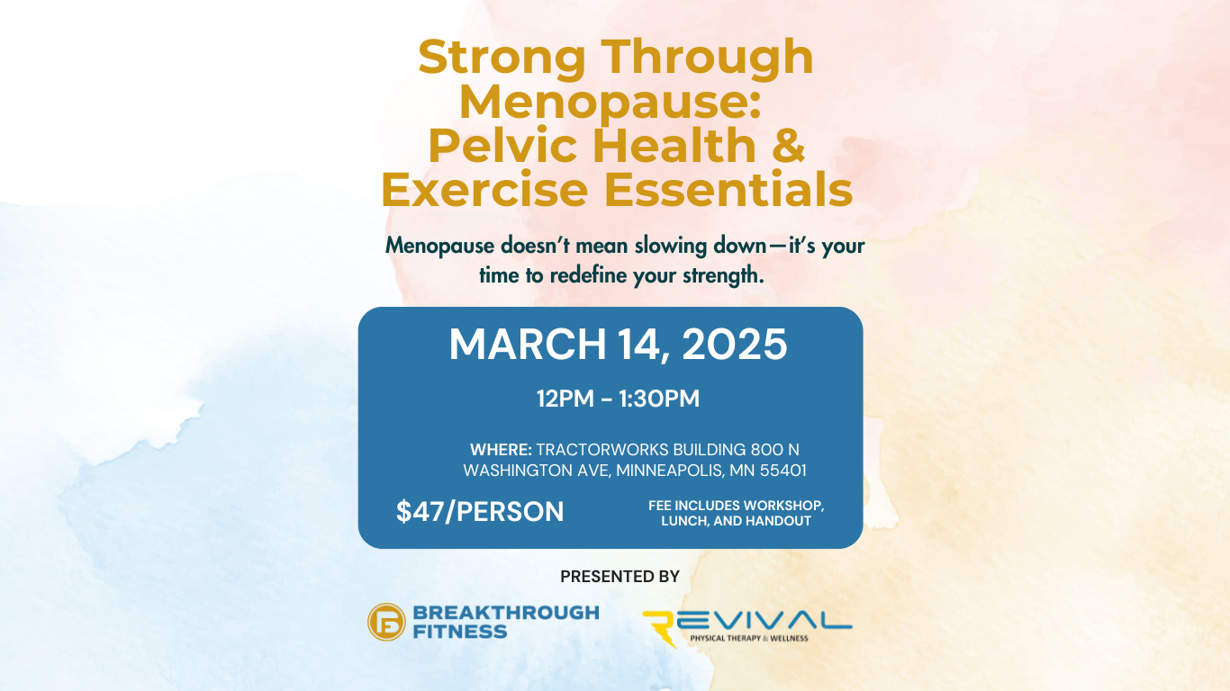 Strong Through Menopause: Pelvic Health & Exercise Essentials ...
