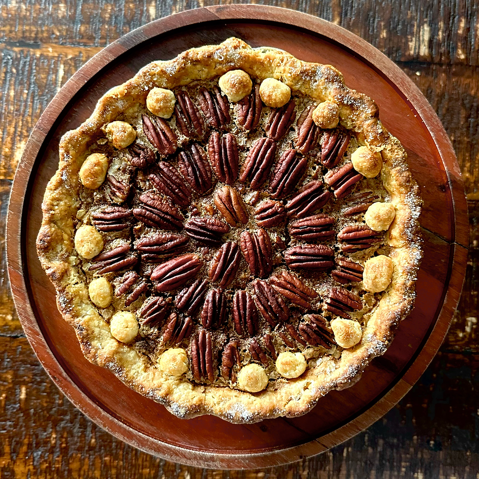 Maple Bourbon Pecan Pie
