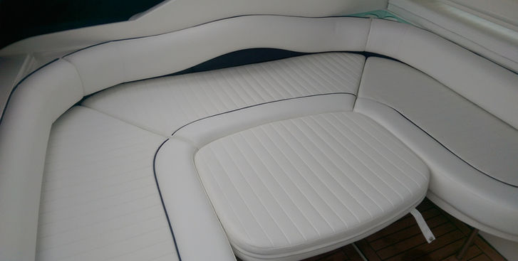 fairline boat upholstery