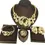 Thumbnail: African Style Extravagant Jewelry Sets For Women Snake Chains With Necklace, Bra