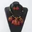 Thumbnail: Exaggerated Crystal Multilayer Necklace & Earrings Set Women's African Handmade