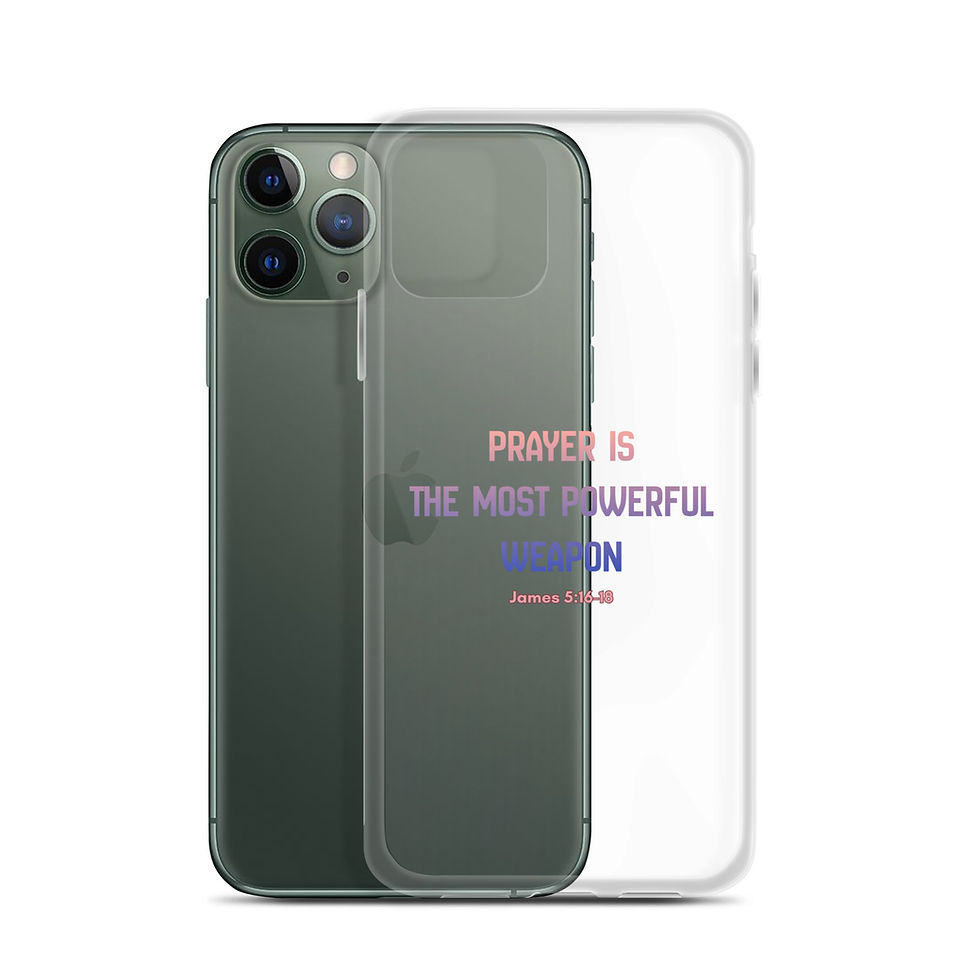 Thumbnail: Prayer Is the Most Powerful Weapon — iPhone® Case