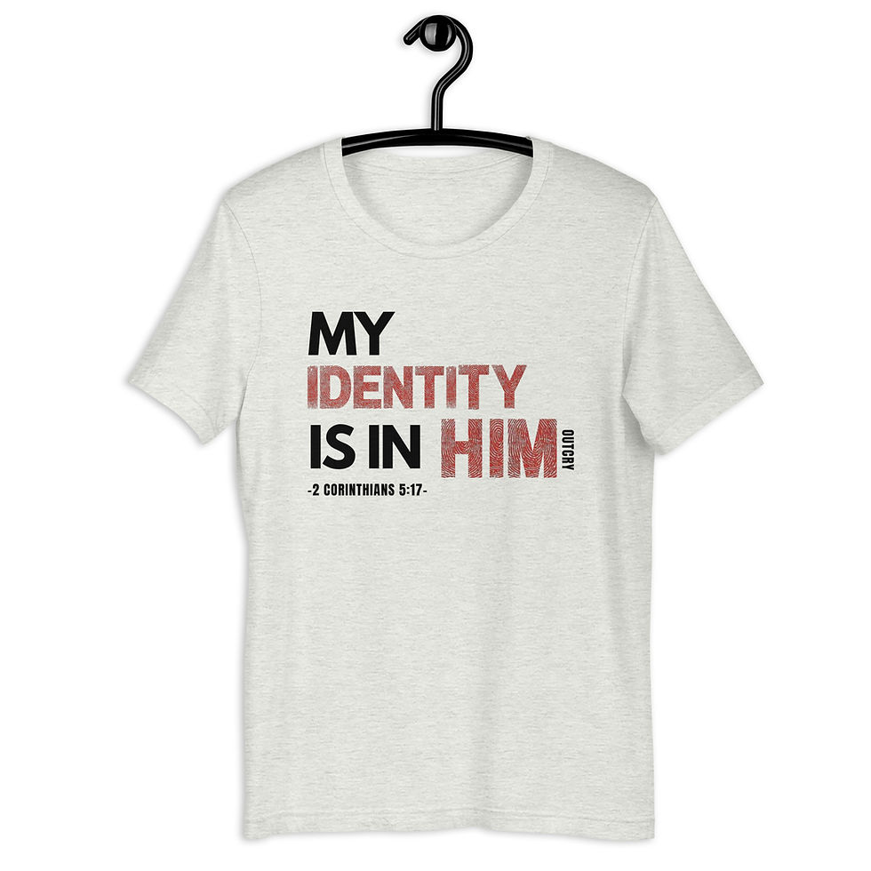 Thumbnail:  My Identity Is In Him Unisex t-shirt