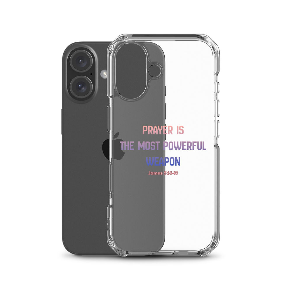 Thumbnail: Prayer Is the Most Powerful Weapon — iPhone® Case