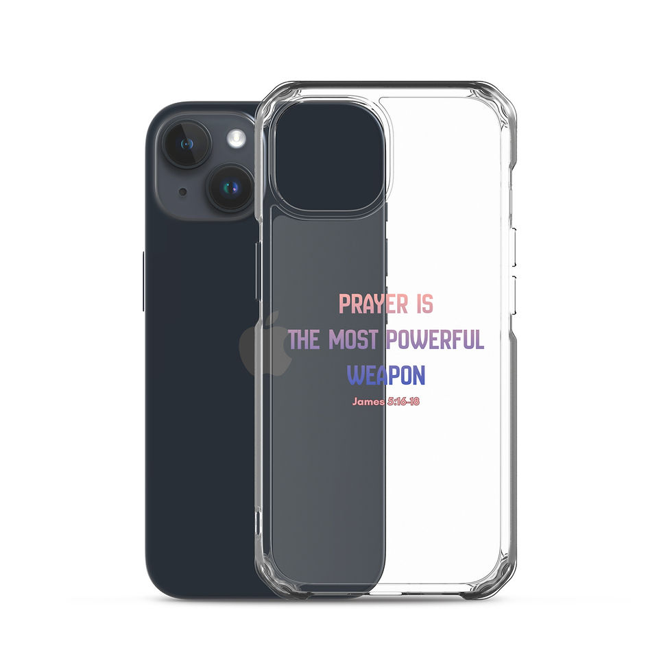 Thumbnail: Prayer Is the Most Powerful Weapon — iPhone® Case