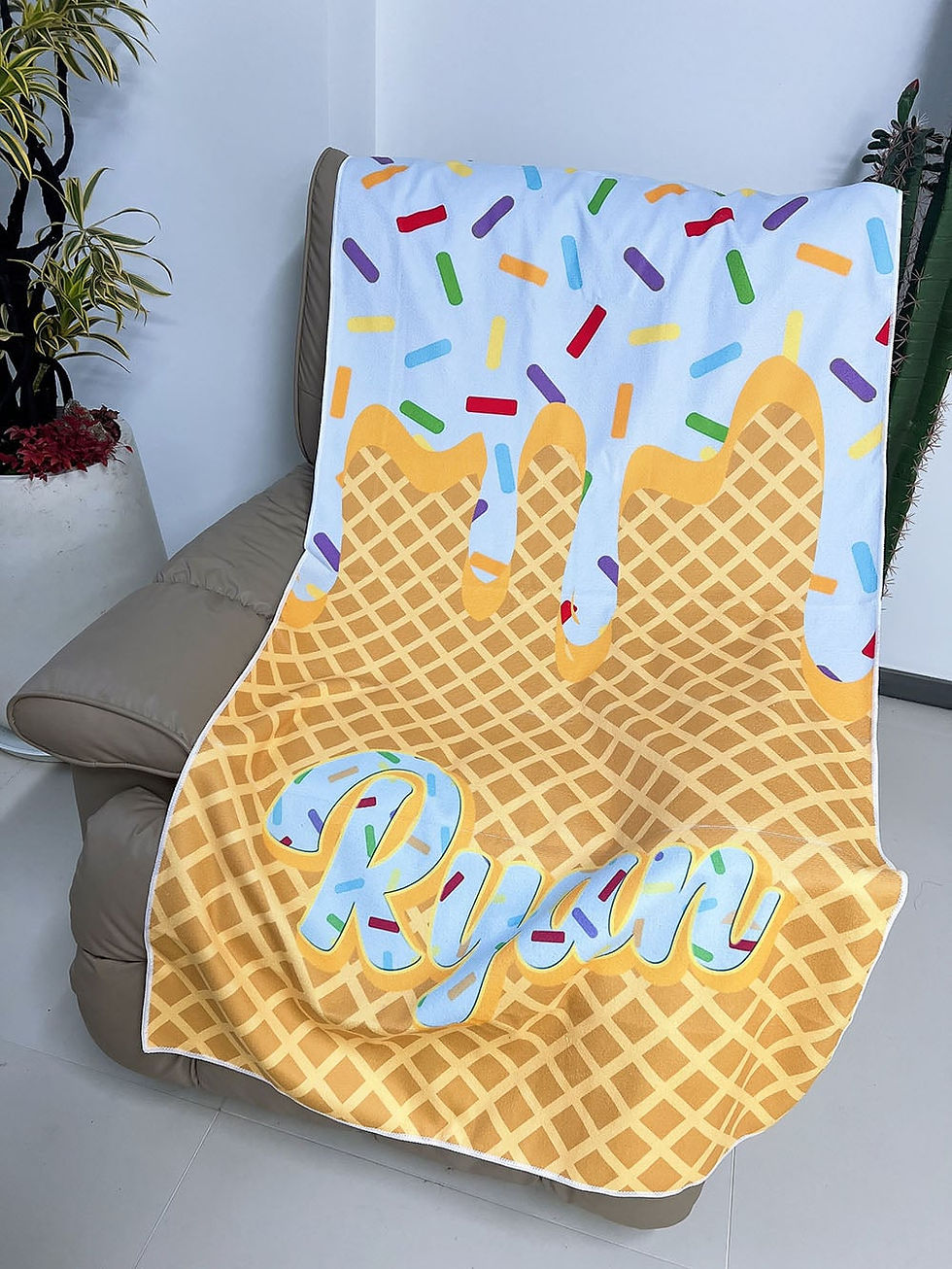 Thumbnail: Pre Order Personalised Beach Towel