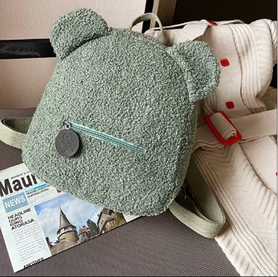 Thumbnail: Embroidered Teddy Bag