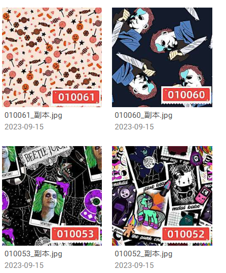 Thumbnail: Halloween Seamless Designs