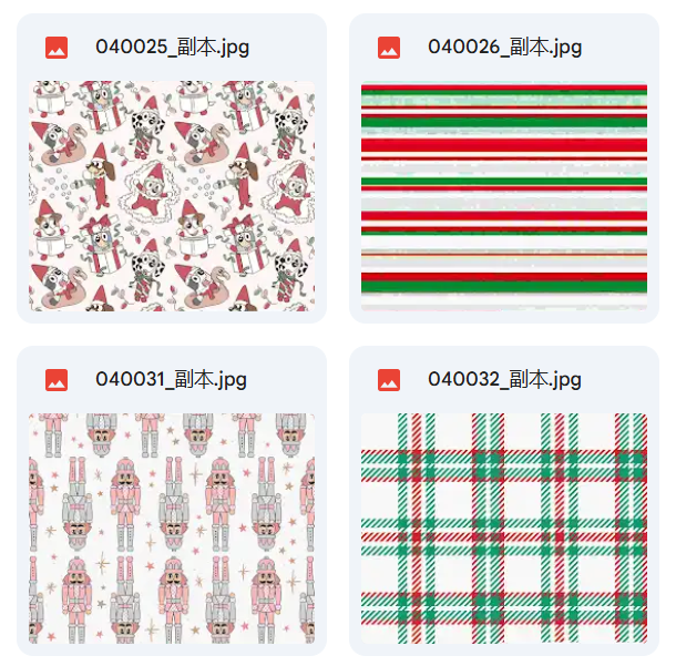 Thumbnail: Christmas Seamless Designs 2