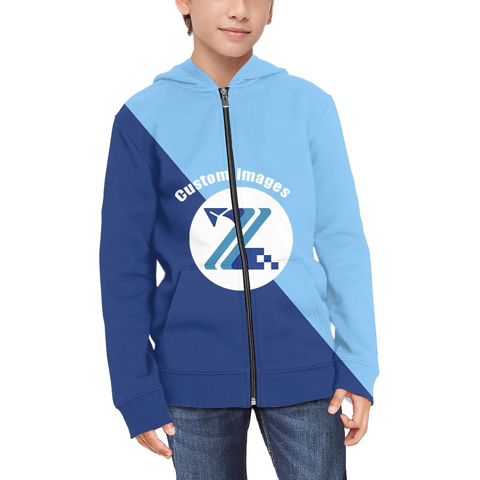 Custom Kid’s ZipUp