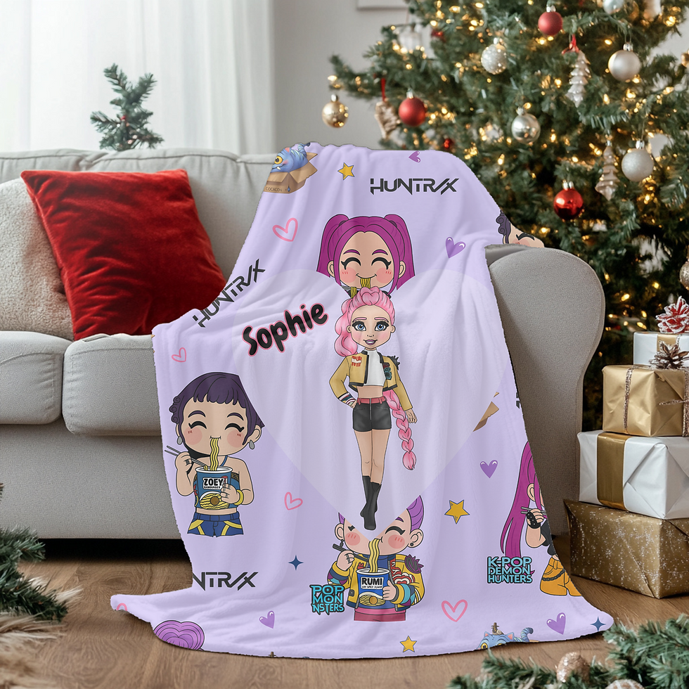 Thumbnail: K-Pop Demon Hunters Blanket