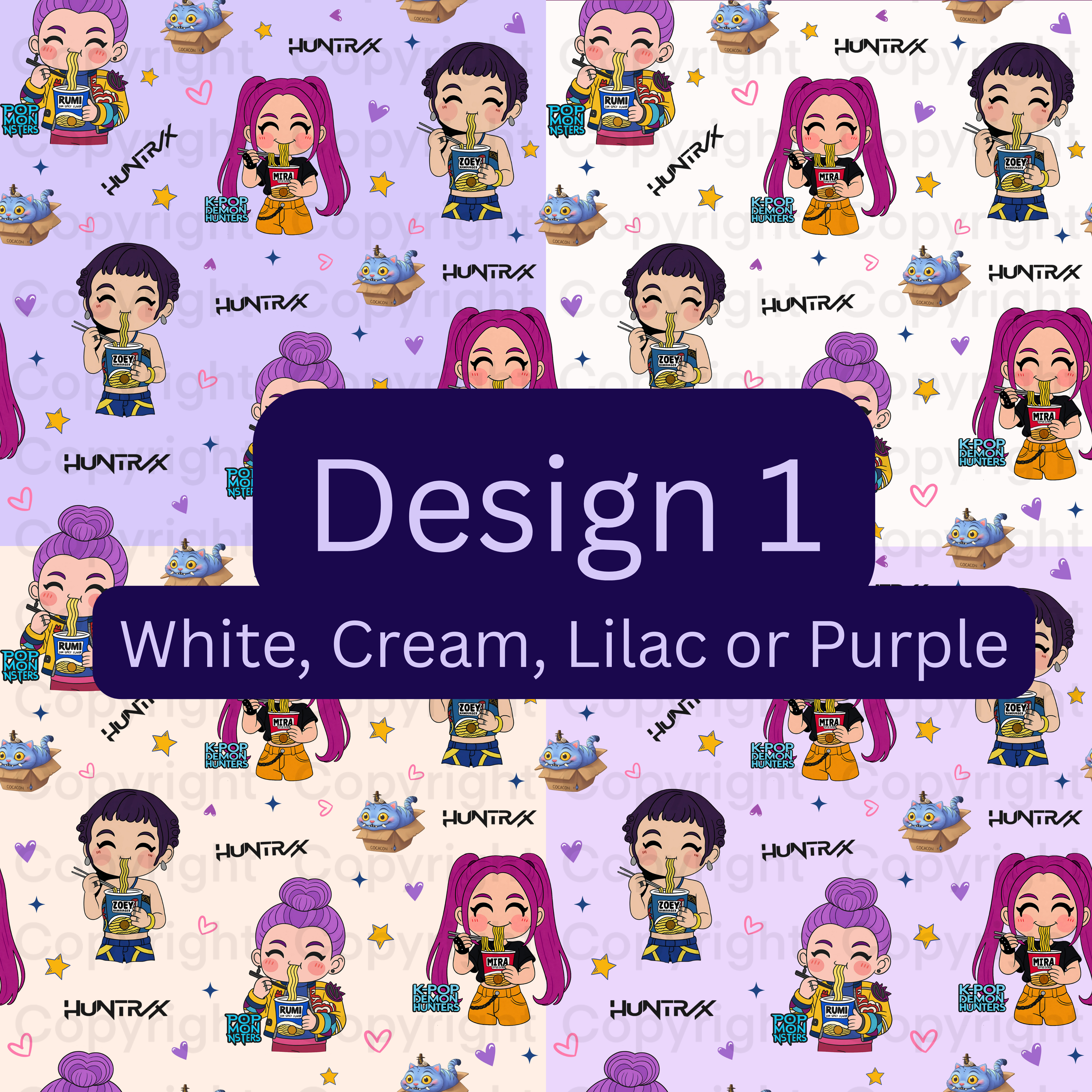 K-Pop Demon Hunter Designs