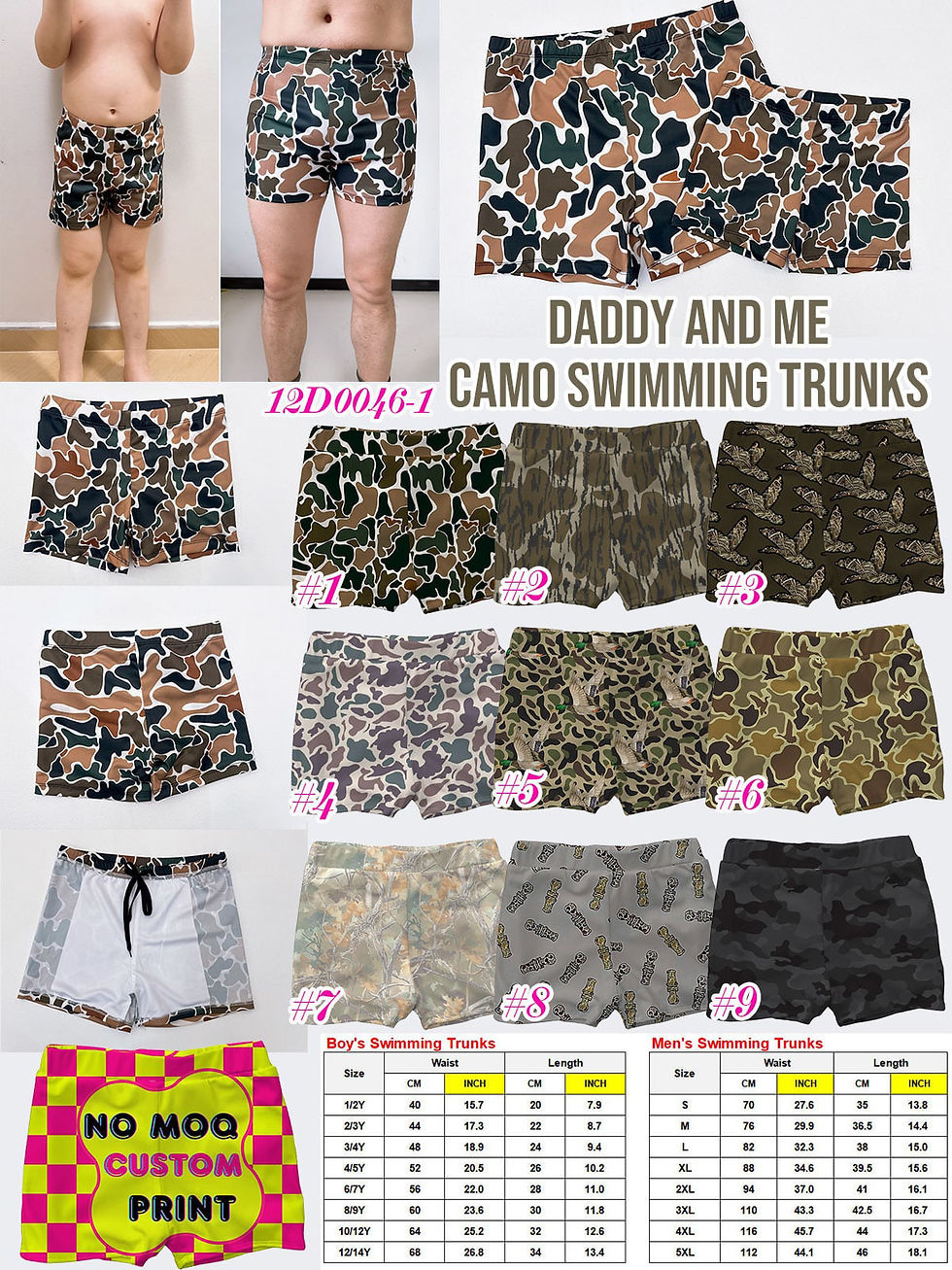 Thumbnail: Men and Boys Swim Trunks