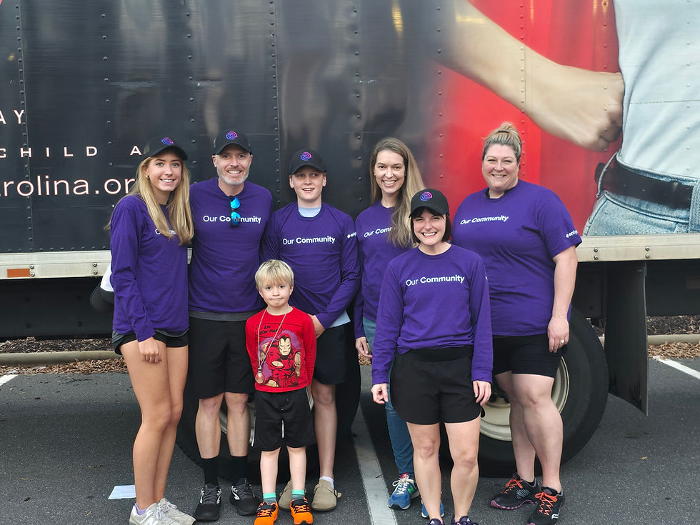 November 22. Fundraising for Second Harvest Metrolina with work crew!