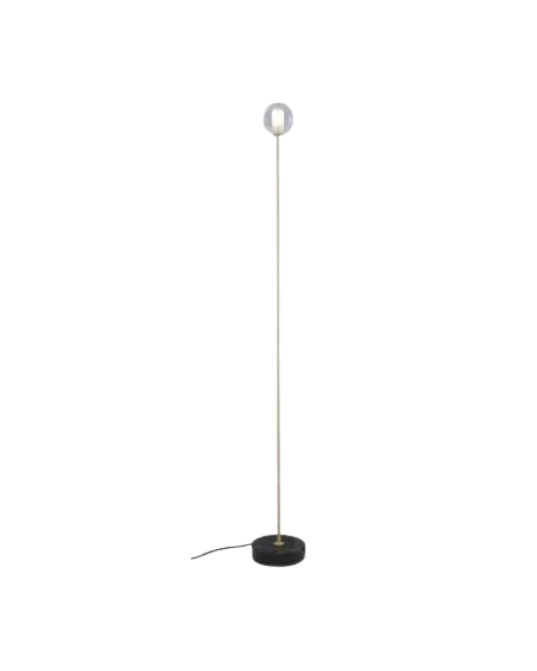 Calot Floor Lamp — Gold/Marquinia
